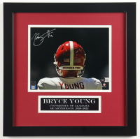 Bryce Young Signed Alabama Crimson Tide Custom Framed Photo (Beckett) at PristineAuction.com