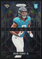 Brian Thomas Jr. 2024 Panini Prizm Prizmatic #19 RC at PristineAuction.com