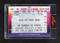 Dave Matthews Band 2022 Leaf Pop Century Ticket To The Show Relic #TS379 at PristineAuction.com