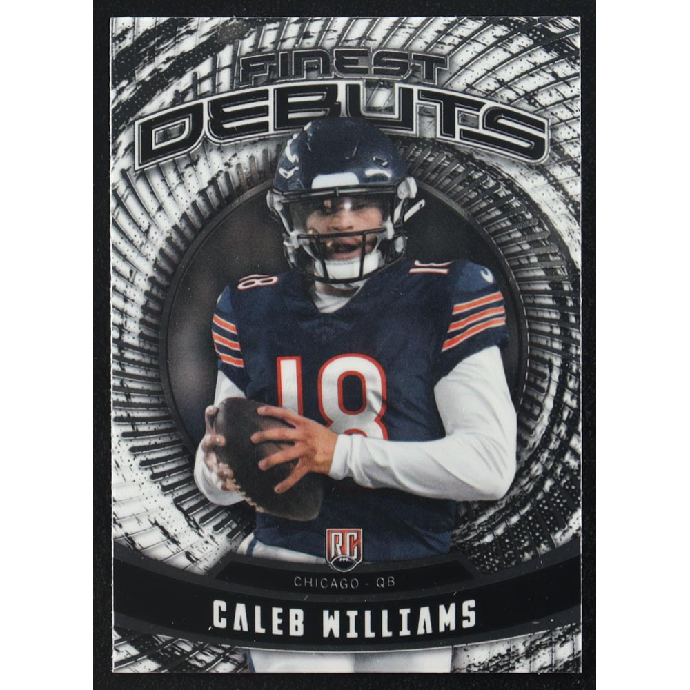 Caleb Williams 2024 Finest Debuts #D2 RC at PristineAuction.com