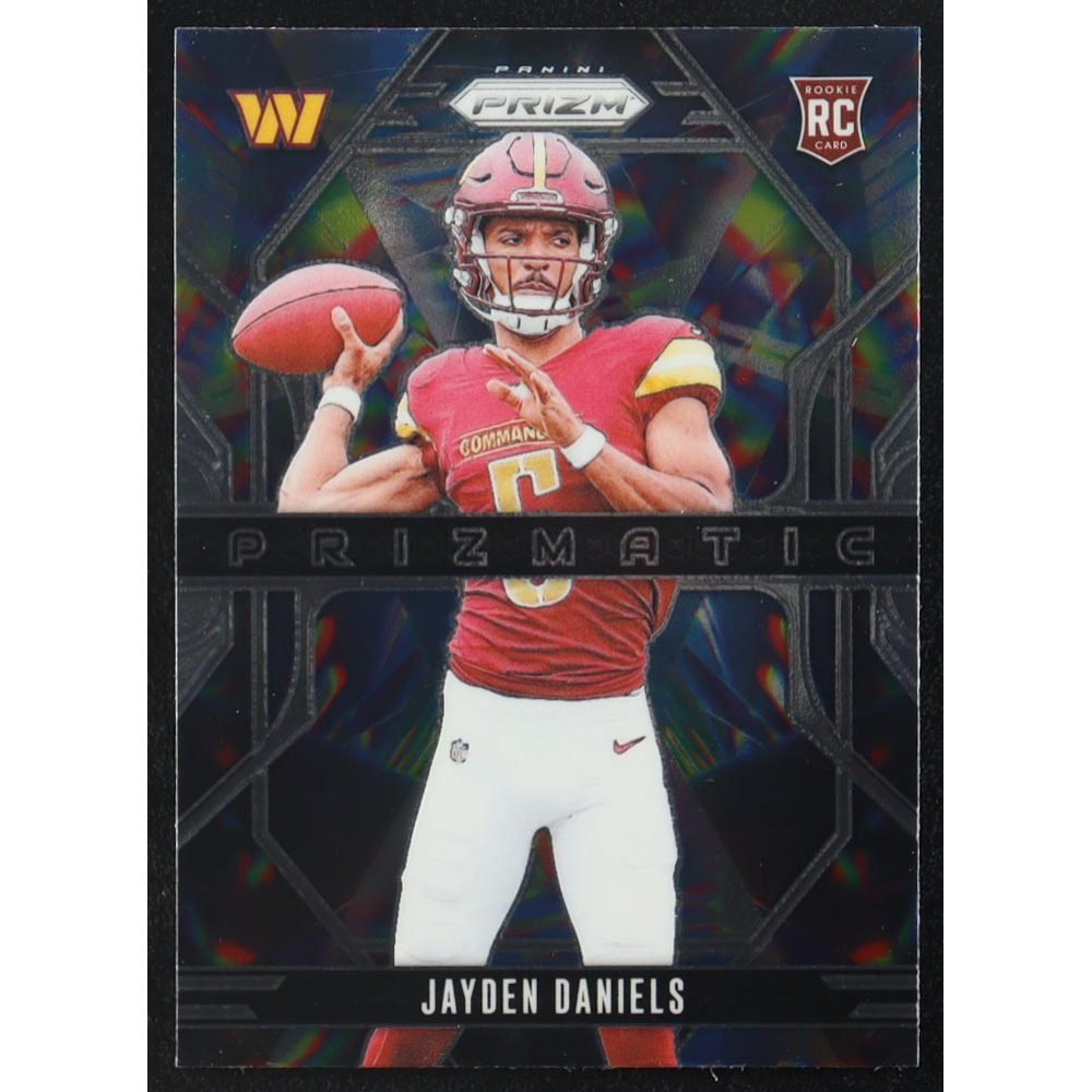 Jayden Daniels 2024 Panini Prizm Prizmatic #3 RC at PristineAuction.com