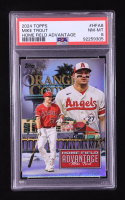 Mike Trout 2024 Topps Home Field Advantage #HFA8 (PSA 8) at PristineAuction.com