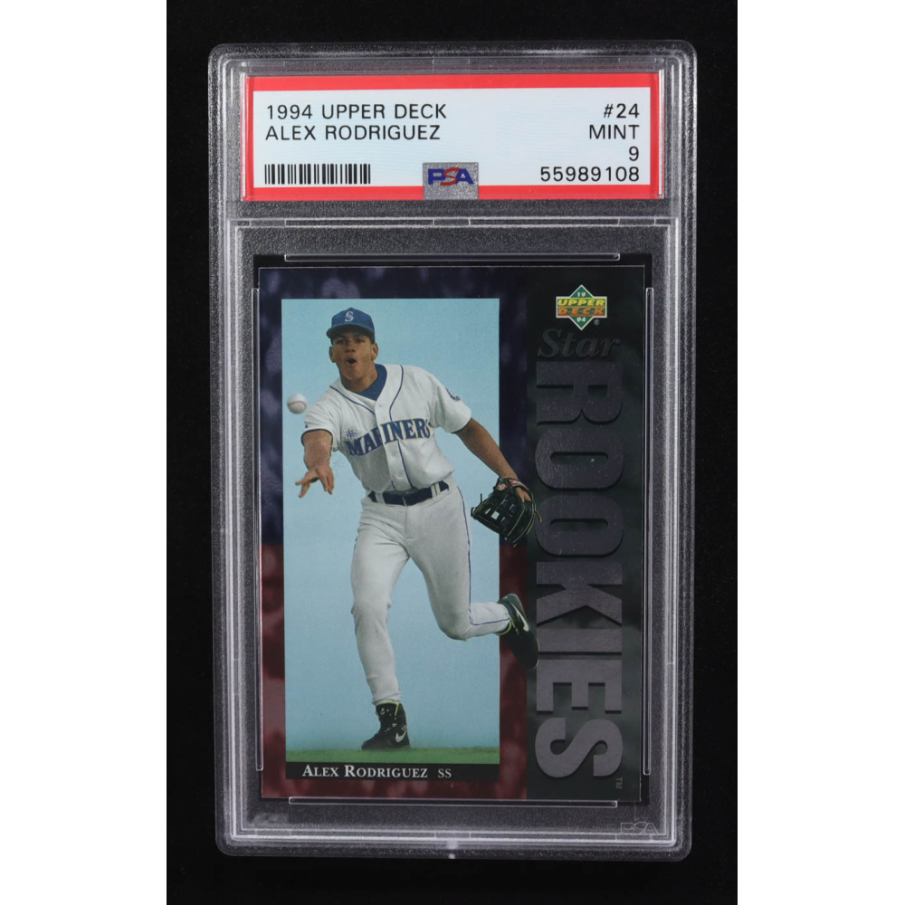 Alex Rodriguez 1994 Upper Deck #24 RC (PSA 9) at PristineAuction.com