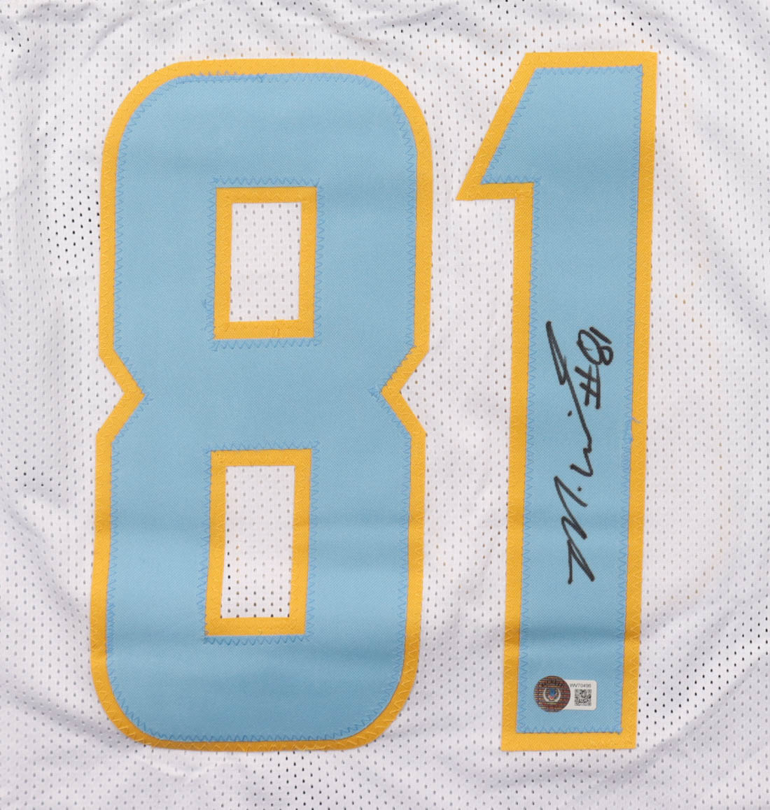 Mike Williams Signed Jersey (Beckett) at PristineAuction.com Mike Williams Signed Jersey (Beckett) at PristineAuction.com