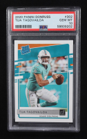 Tua Tagovailoa 2020 Donruss #302 RR RC (PSA 10) at PristineAuction.com