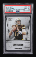 Josh Allen 2018 Leaf Special Release Draft Silver #DS06 RC (PSA 10) at PristineAuction.com