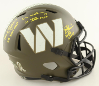 Commanders Full-Size Salute to Service Alternate Speed Helmet Signed By (3) Doug Williams, Joe Theismann, & Mark Rypien Inscribed "SB XXII MVP", "SB XVII Champ" & "SB XXVI MVP" (Beckett) at PristineAuction.com