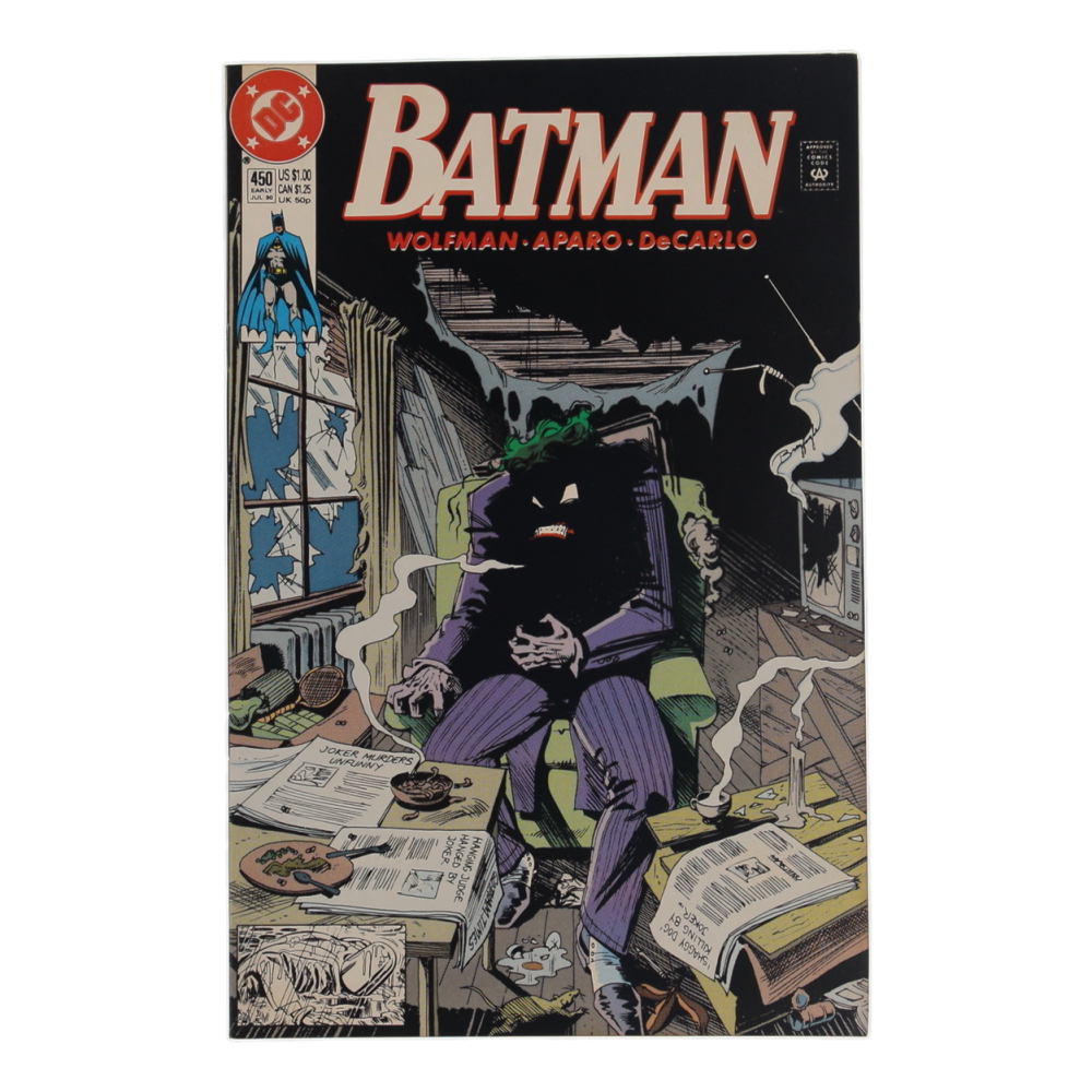 1990 "Batman" Issue #450 DC Comic Book at PristineAuction.com