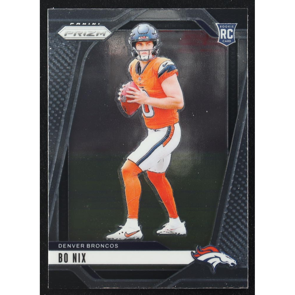 Bo Nix 2024 Panini Prizm #309 RC at PristineAuction.com
