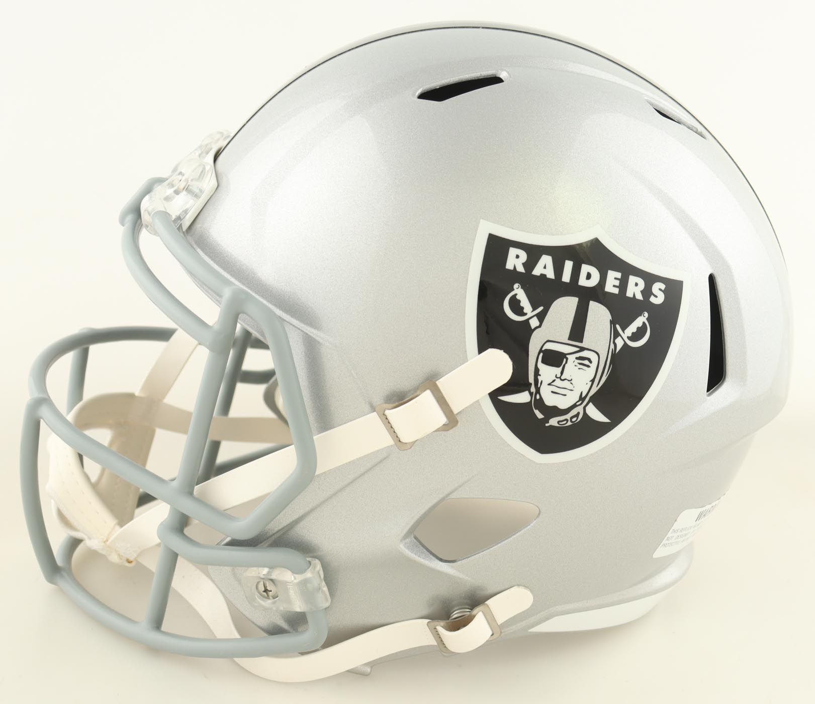 Bo Jackson Signed Raiders Full-Size Speed Helmet (Beckett) at PristineAuction.com Bo Jackson Signed Raiders Full-Size Speed Helmet (Beckett) at PristineAuction.com