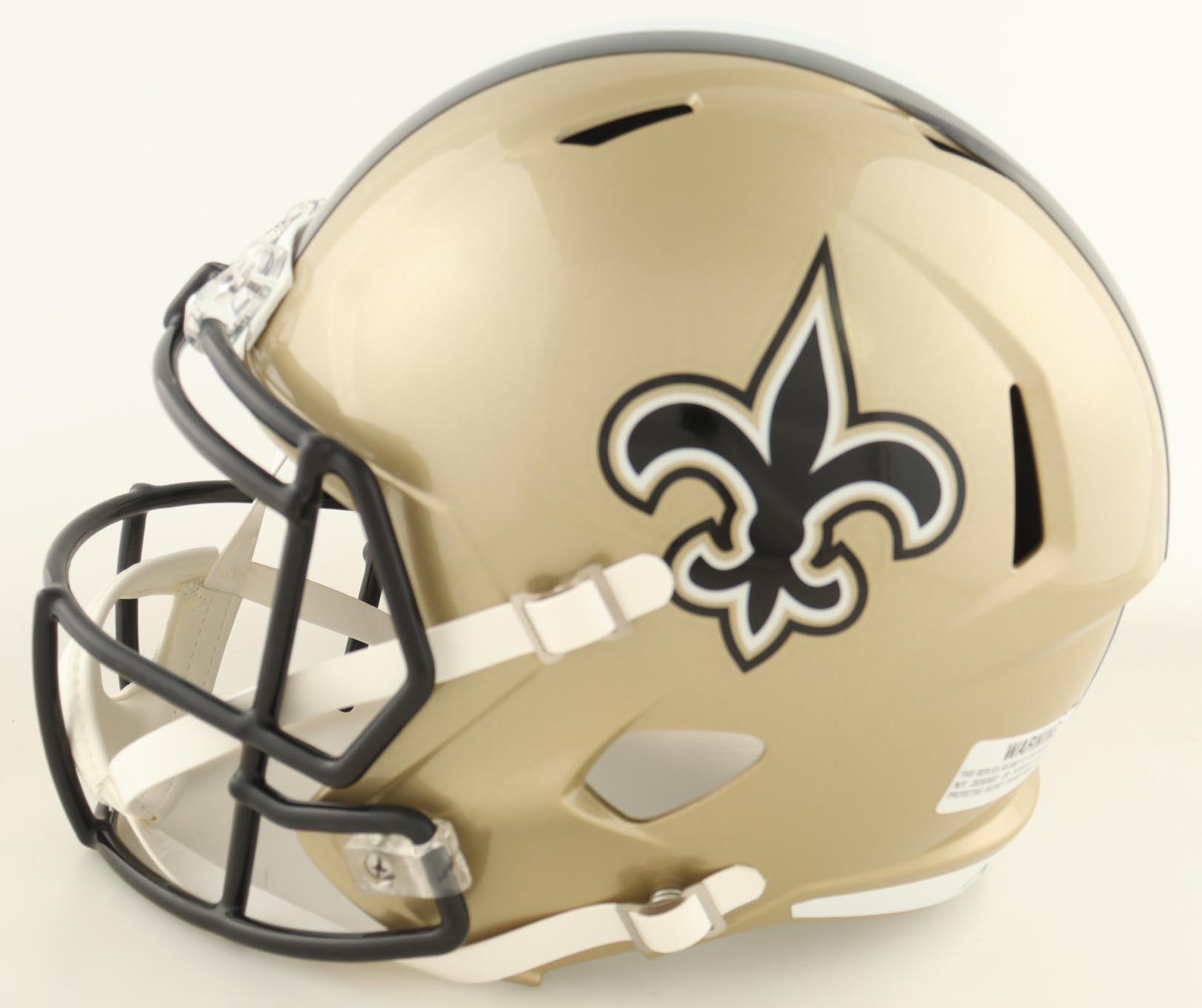 Cam Jordan Signed Saints Full-Size Speed Helmet (Beckett) at PristineAuction.com Cam Jordan Signed Saints Full-Size Speed Helmet (Beckett) at PristineAuction.com