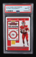 Patrick Mahomes II 2019 Panini Contenders #39 (PSA 10) at PristineAuction.com