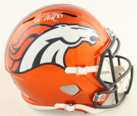 Wes Walker Signed Broncos Full-Size Flash Alternate Speed Helmet (JSA) at PristineAuction.com