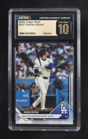 Shohei Ohtani 2025 Topps Now #537 (CGC 10 | Pristine Black Label) at PristineAuction.com