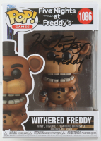 Kevin Foster Signed "Five Nights at Freddy's" Withered Freddy #1086 Funko Pop! Vinyl Figure Inscribed "Freddy" (JSA) at PristineAuction.com