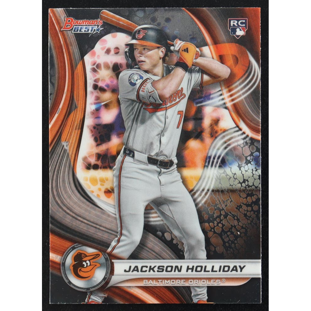 Jackson Holliday 2024 Bowman's Best #13 RC at PristineAuction.com