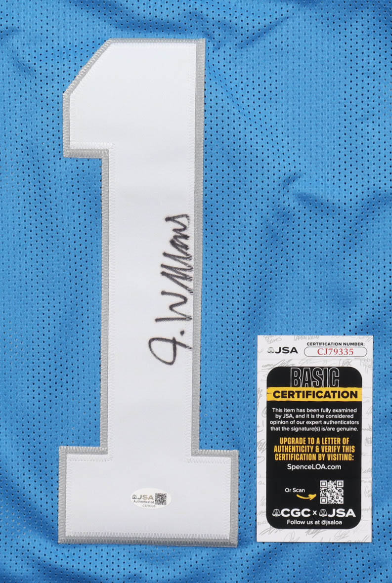 Jameson Williams Signed Jersey (JSA) at PristineAuction.com Jameson Williams Signed Jersey (JSA) at PristineAuction.com