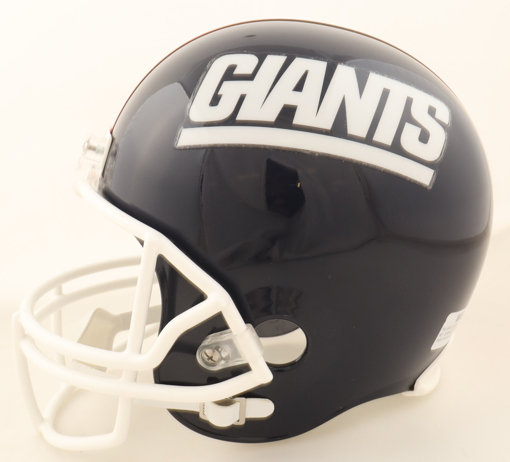 Lawrence Taylor Signed Giants Full-Size 1981-99 Throwback Alternate Helmet Inscribed "HOF 99" (Beckett) at PristineAuction.com Lawrence Taylor Signed Giants Full-Size 1981-99 Throwback Alternate Helmet Inscribed "HOF 99" (Beckett) at PristineAuction.com