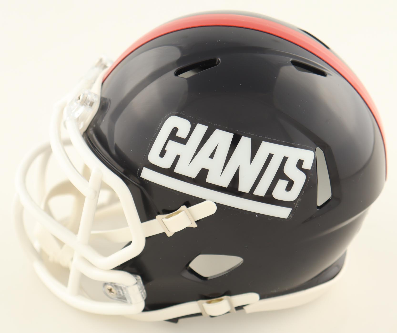 Lawrence Taylor Signed Giants Speed Mini Helmet (Wilder World of Sports) at PristineAuction.com Lawrence Taylor Signed Giants Speed Mini Helmet (Wilder World of Sports) at PristineAuction.com