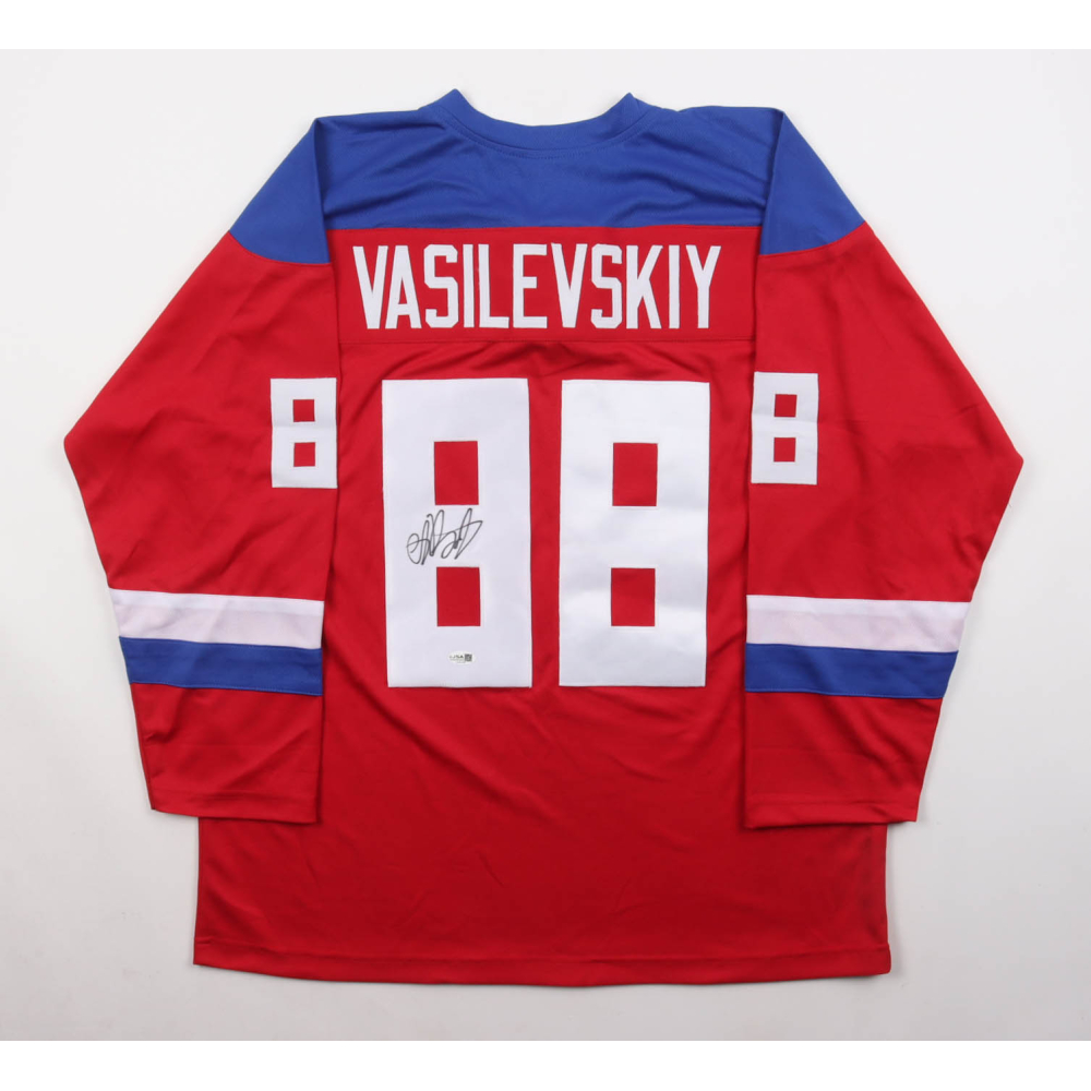 Andrei Vasilevskiy Signed Jersey (JSA) | Pristine Auction
