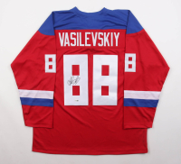 Andrei Vasilevskiy Signed Jersey (JSA) at PristineAuction.com