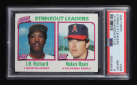 J.R. Richard / Nolan Ryan 1980 Topps #206 Strikeout Leaders (PSA 8) at PristineAuction.com