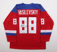 Andrei Vasilevskiy Signed Jersey (JSA) at PristineAuction.com