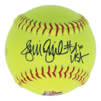 Jennie Finch Signed Softball Inscribed "USA" (Beckett) at PristineAuction.com