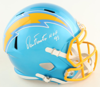 Dan Fouts Signed Chargers Full-Size Flash Alternate Speed Helmet Inscribed "HOF 93" (Beckett) at PristineAuction.com