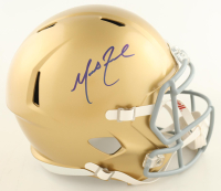 Marcus Freeman Signed Notre Dame Fighting Irish Full-Size Speed Helmet (Wilder Side of Sports) at PristineAuction.com