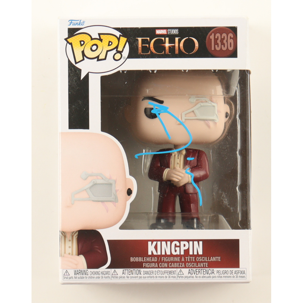 Vincent D'Onofrio Signed "Echo" #1336 Kingpin Bobble-Head Funko Pop! Vinyl Figure (JSA) at PristineAuction.com
