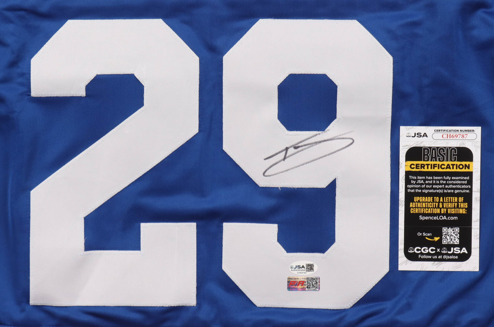 Tyrone Tracy Jr. Signed Jersey (JSA) at PristineAuction.com Tyrone Tracy Jr. Signed Jersey (JSA) at PristineAuction.com