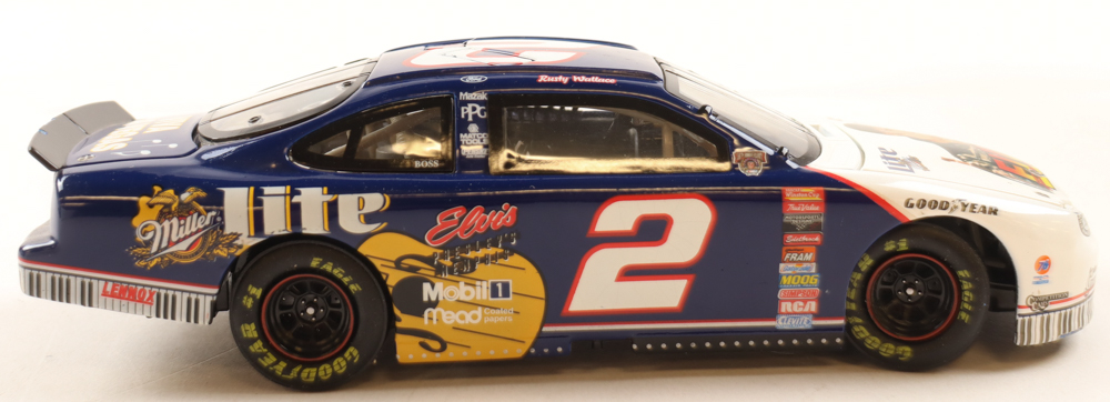 Rusty Wallace LE NASCAR #2 Miller Lite/Elvis 1998 Ford Taurus - 1:24 Scale Diecast Car at PristineAuction.com Rusty Wallace LE NASCAR #2 Miller Lite/Elvis 1998 Ford Taurus - 1:24 Scale Diecast Car at PristineAuction.com