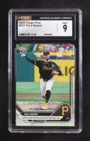 Paul Skenes 2025 Topps Now #531 (CGC 9) at PristineAuction.com