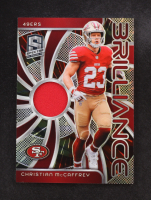 Christian McCaffrey 2024 Panini Spectra Brilliance Materials Hyper #14 #6/60 at PristineAuction.com