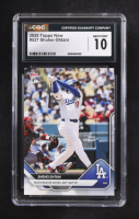 Shohei Ohtani 2025 Topps Now #527 (CGC 10) at PristineAuction.com