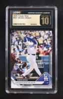Shohei Ohtani 2025 Topps Now #527 (CGC 10 | Pristine Black Label) at PristineAuction.com