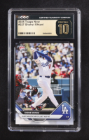 Shohei Ohtani 2025 Topps Now #527 (CGC 10 | Pristine Black Label) at PristineAuction.com