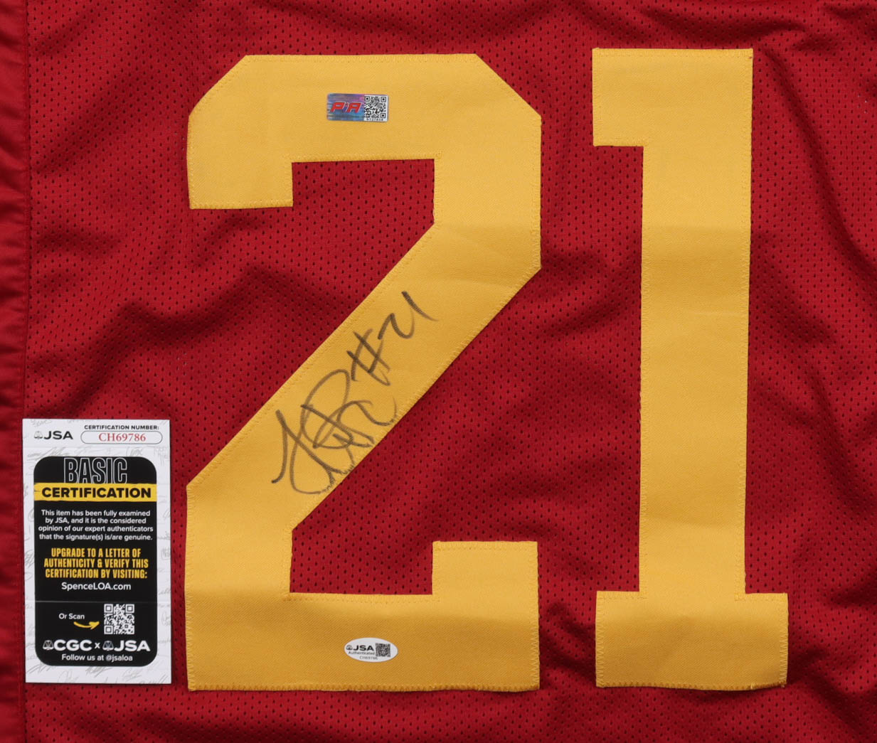 LenDale White Signed Jersey (JSA) at PristineAuction.com LenDale White Signed Jersey (JSA) at PristineAuction.com
