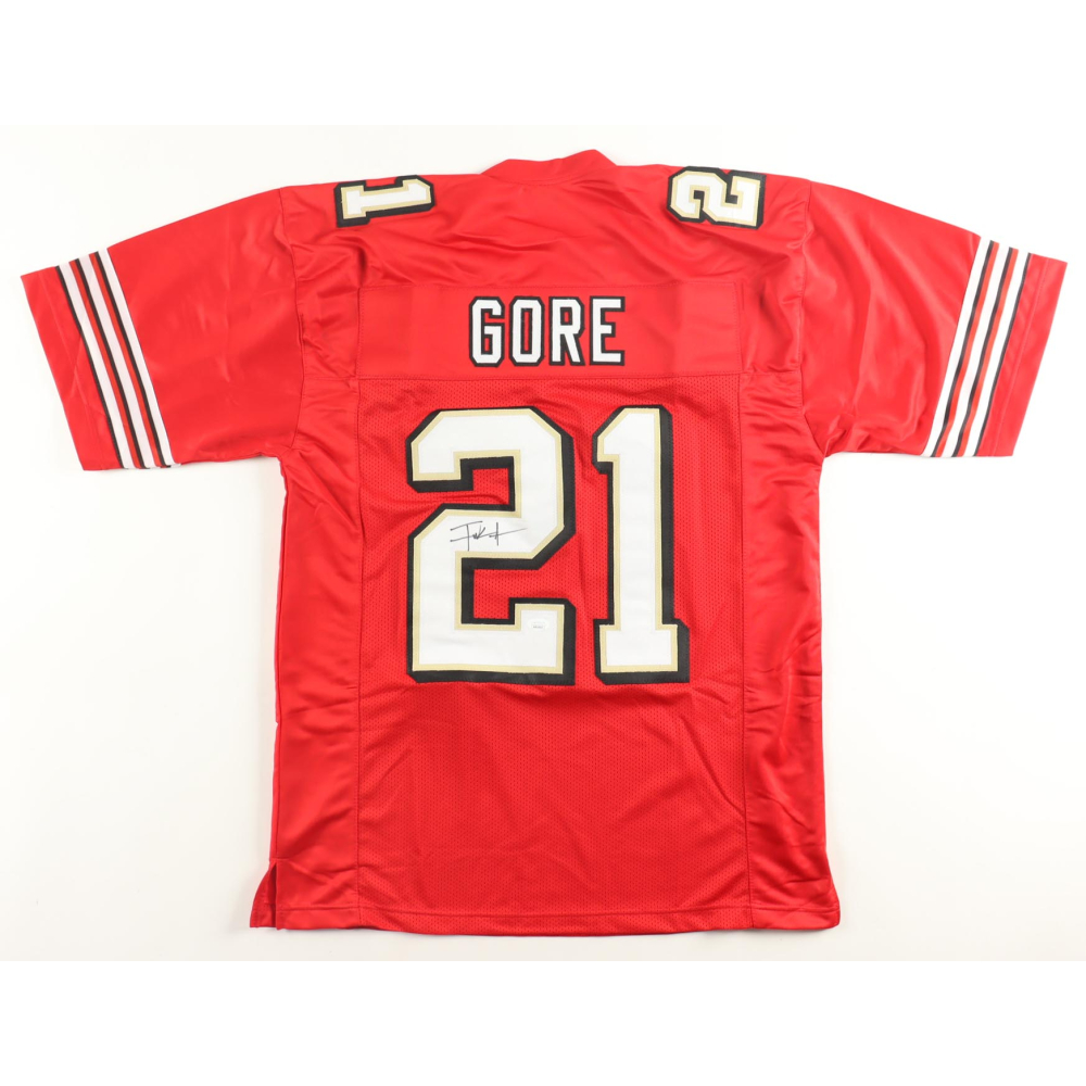 Frank Gore Signed Jersey (JSA) at PristineAuction.com