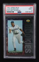 Alex Rodriguez 1994 Upper Deck Electric Diamond #24 RC (PSA 9) at PristineAuction.com