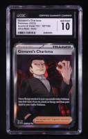 Giovanni's Charisma 2023 Pokemon Scarlet & Violet 151 #197 Holo (CGC 10) at PristineAuction.com