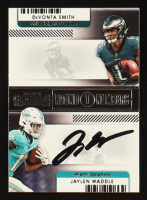 Jaylen Waddle Signed 2021 Panini Contenders Round Numbers #3 RC (JSA) at PristineAuction.com