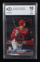 Shohei Ohtani 2018 Topps Update #US189 RC (BCCG 10) at PristineAuction.com