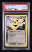 Pikachu 2006 Pokemon EX Holon Phantoms #76 C (PSA 8) at PristineAuction.com