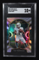 Tua Tagovailoa 2020 Select Prizm Silver #45 RC (SGC 10) at PristineAuction.com