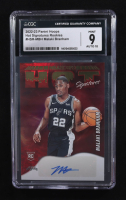 Malaki Branham 2022-23 Panini Hoops Hot Signatures #HSR-MBH RC (CGC 9 | Autograph Graded CGC 10) at PristineAuction.com