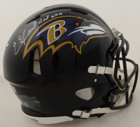 Ed Reed Signed Ravens Full-Size Authentic On-Field Speed Helmet (Beckett) at PristineAuction.com