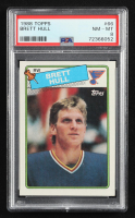 Brett Hull 1988 Topps #66 (PSA 8) at PristineAuction.com