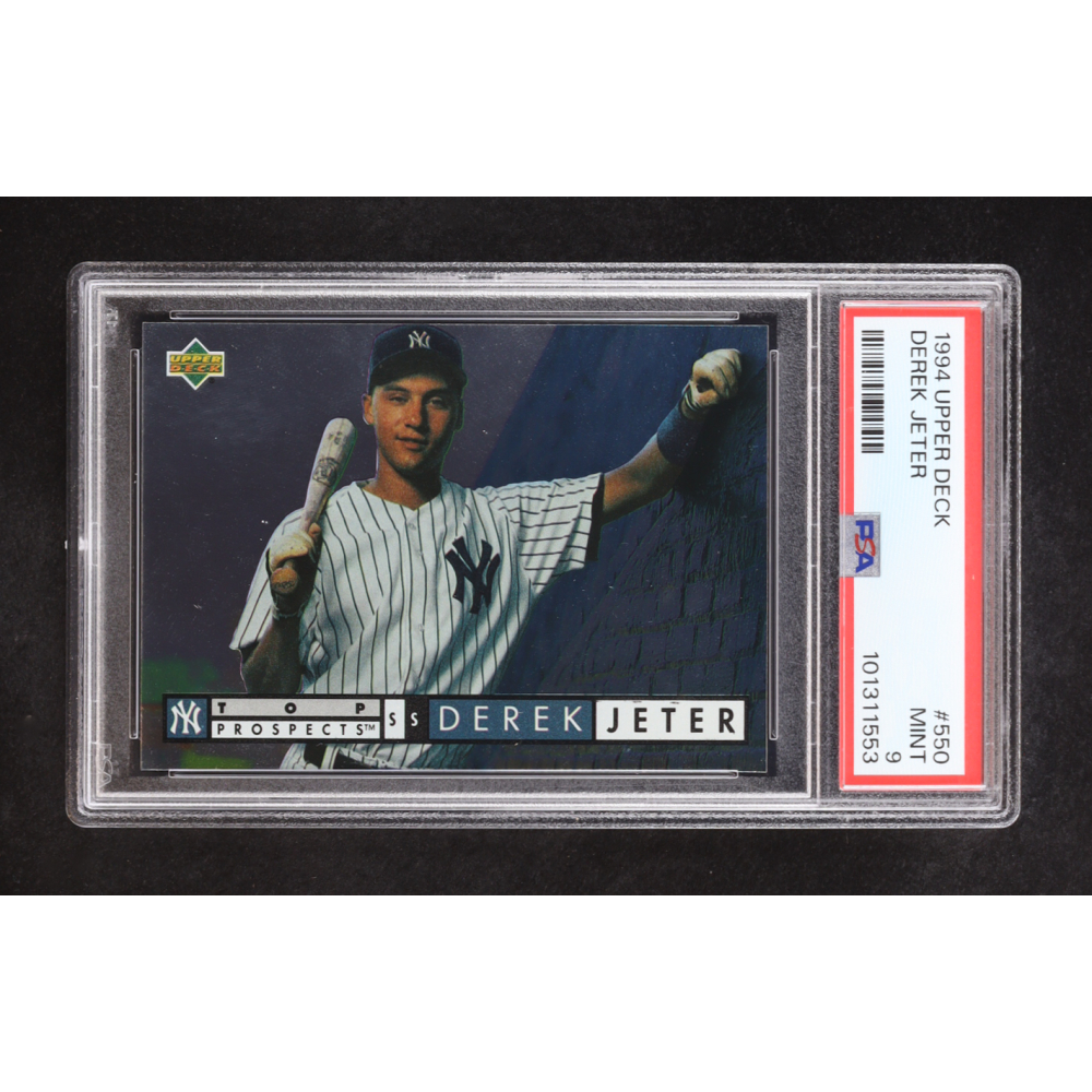 Derek Jeter 1994 Upper Deck #550 RC (PSA 9) at PristineAuction.com